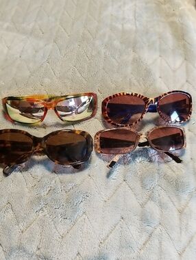 FASHION SUNGLASSES,some Polarized, Ashby Grace, Chicos, Etc. EUC 4 For 1 Price